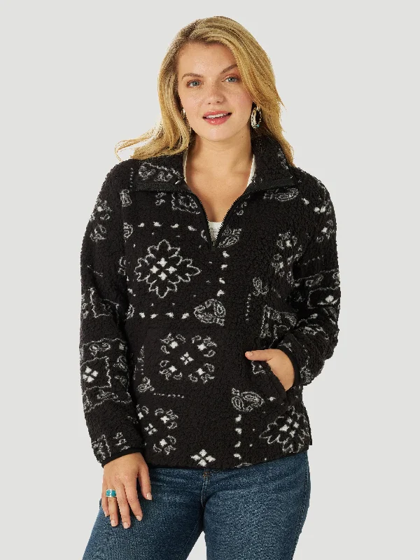 Women's Wrangler Retro Sherpa Pullover #112317352