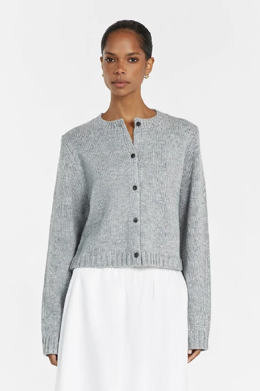 FOSTER SILVER MARLE KNIT CARDIGAN