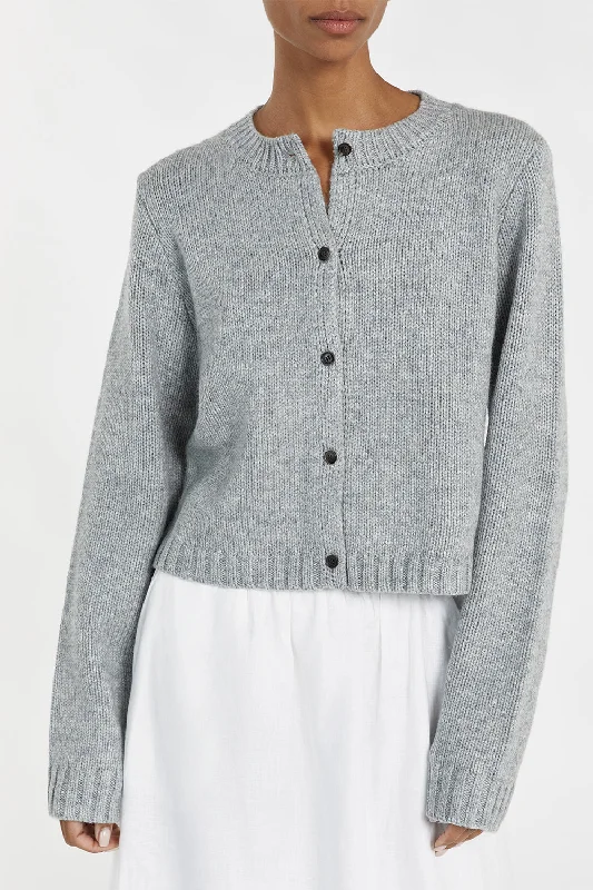 FOSTER SILVER MARLE KNIT CARDIGAN