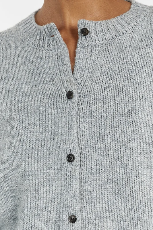 FOSTER SILVER MARLE KNIT CARDIGAN