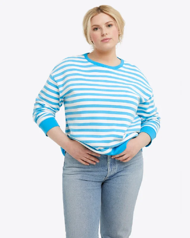 Kelsea Sweatshirt in Awning Stripe