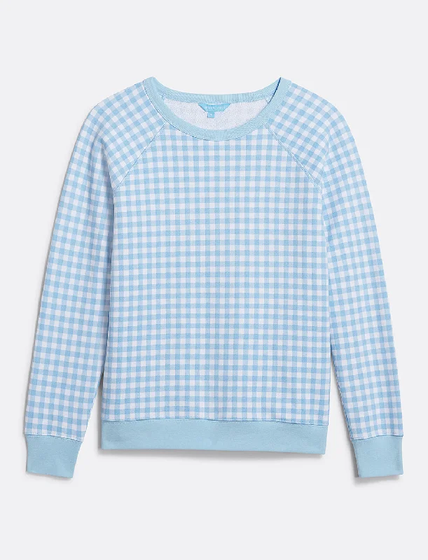 Natalie Sweatshirt in Gingham