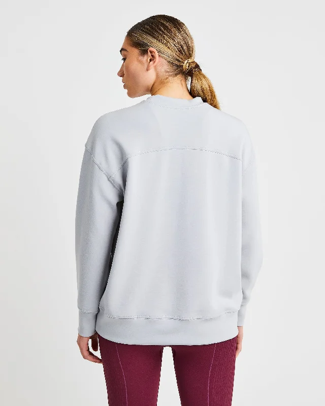 Oversized Jumper - Ice Grey