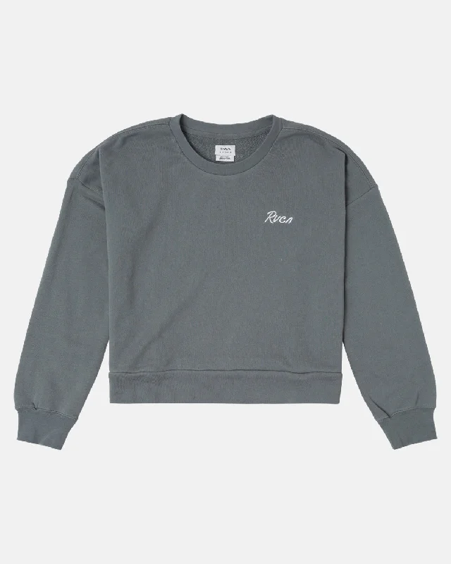 Scrypt Pullover Sweatshirt - Stormy Blue