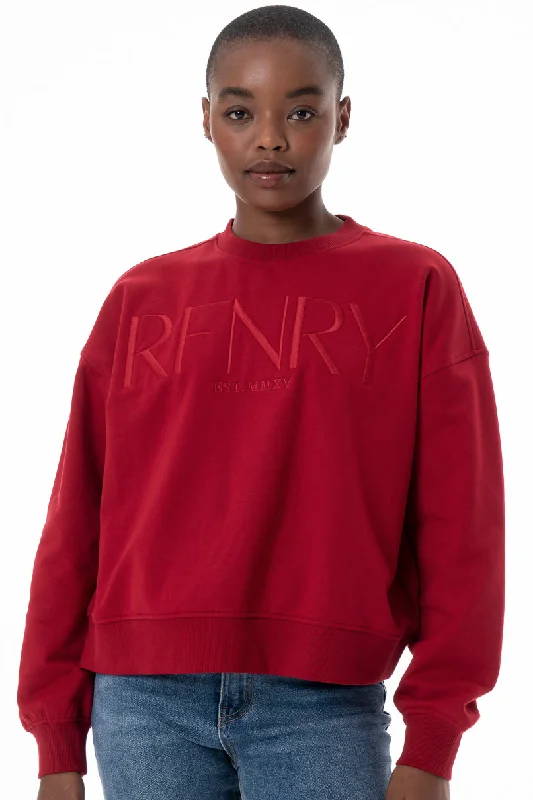 Sweat Top _ 145632 _ Red