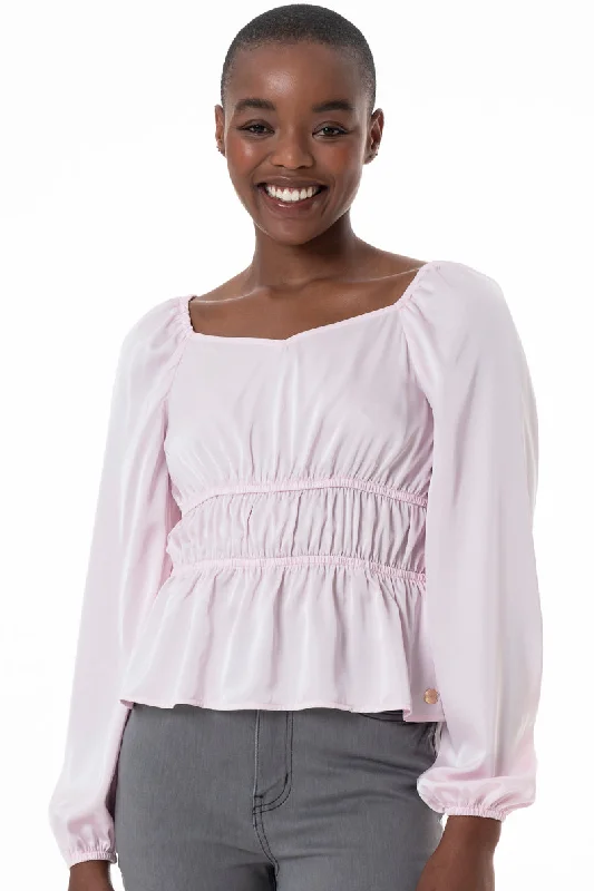 Sweatheart Top _ 145730 _ Pale Pink