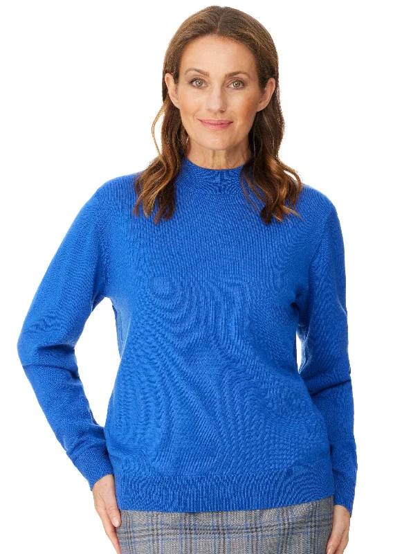 TAYENE TURTLE NECK KNIT - SAPPHIRE