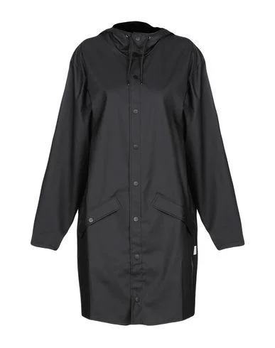 Rains Women Overcoat Black XS/S INT