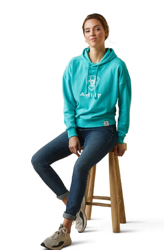 Ariat Women’s Just Hood - Heather Pool Blue