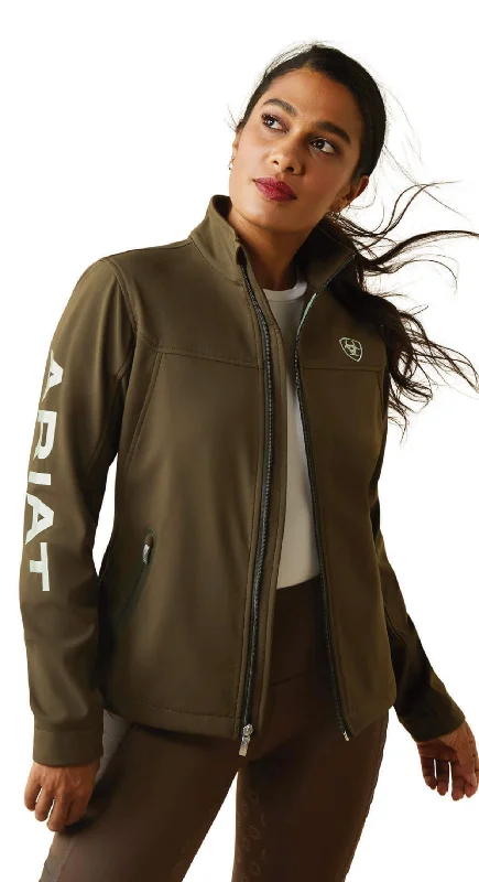 Ariat women softshell jacket - relic / sea foam green