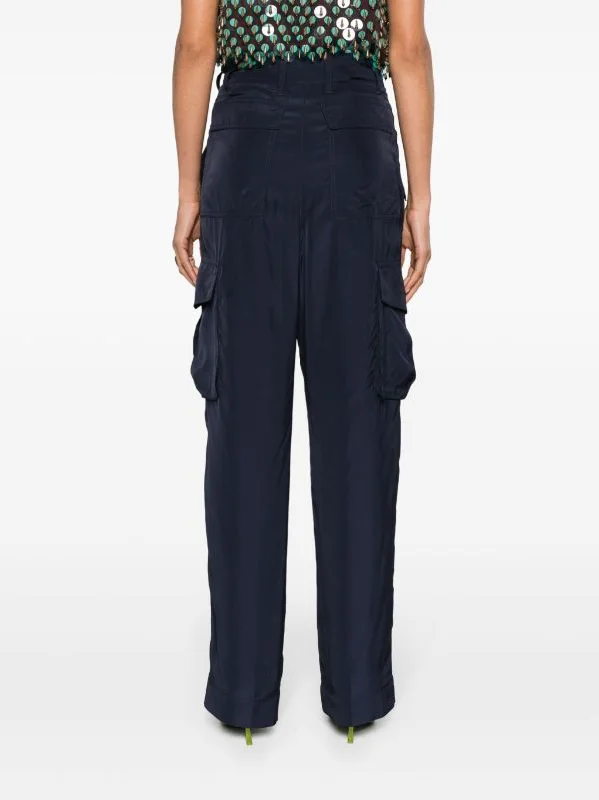 DRIES VAN NOTEN Women Viscose Cargo Pants