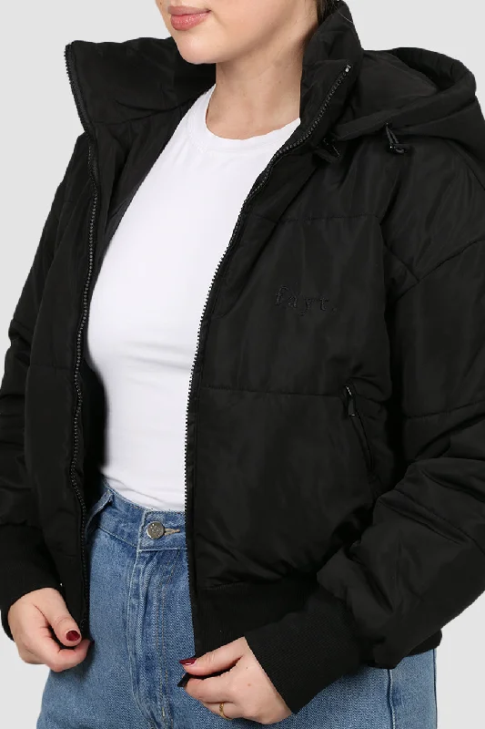 FAYT PUFFER JACKET BLACK