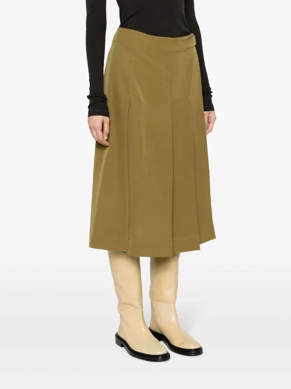 LEMAIRE Women Pleated Wrap Skirt