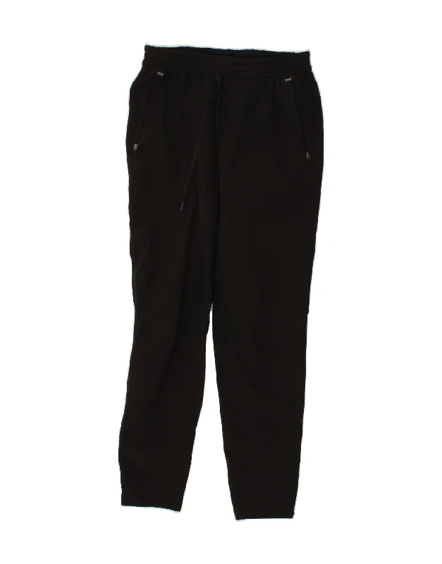 LULULEMON Womens Tracksuit Trousers Joggers UK 10 Small Black Polyester