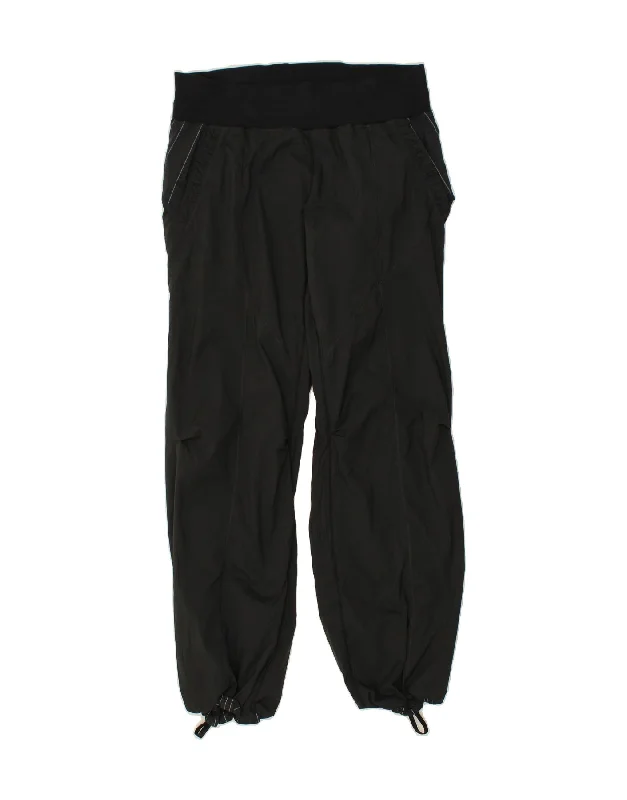 LULULEMON Womens Tracksuit Trousers US 10 Large Black Nylon