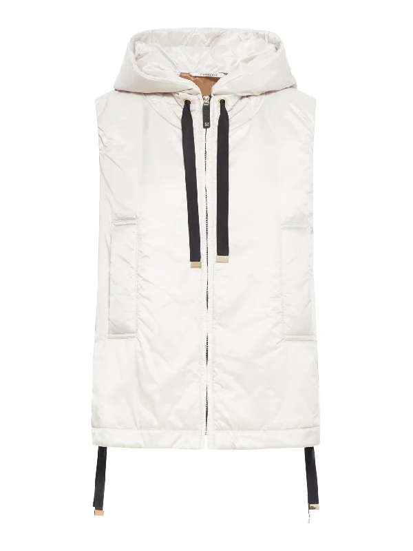 Waterproof technical canvas vest