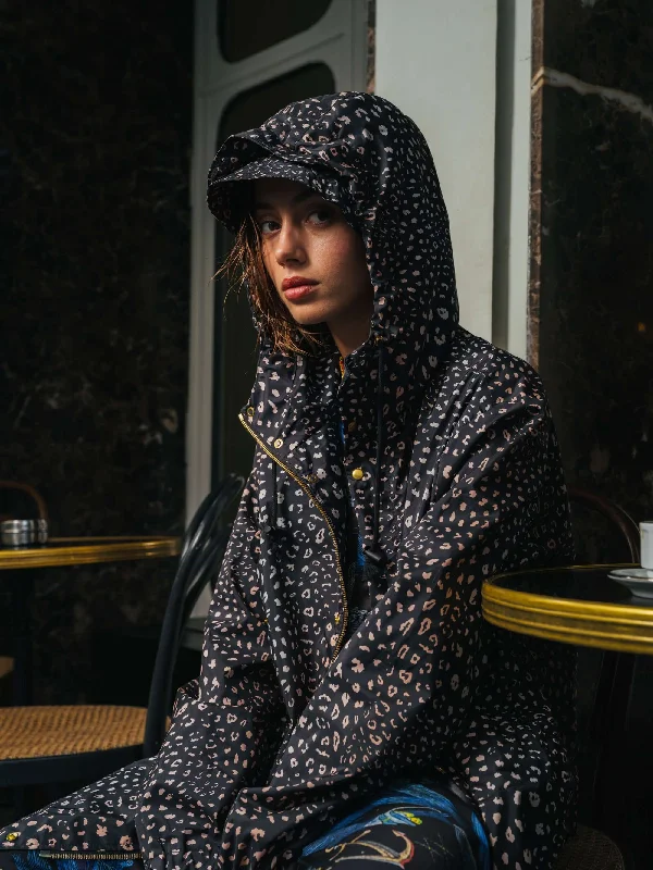 Onur parka in Leopard print