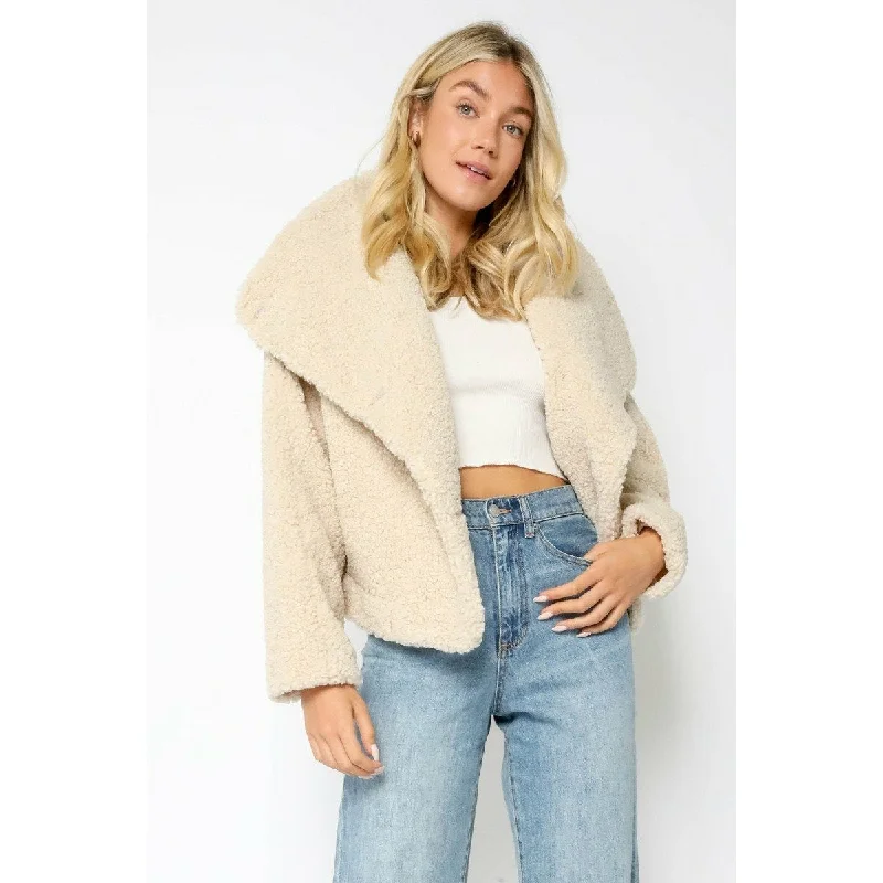 Popcorn Faux Fur Jacket