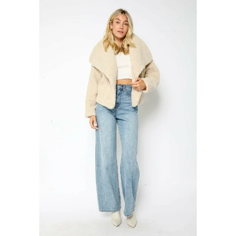 Popcorn Faux Fur Jacket