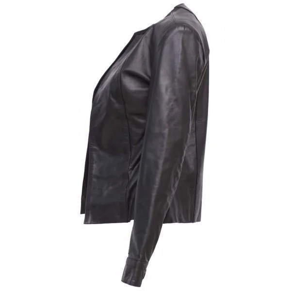 Super Timeless Black Women Designer Leather Jacket