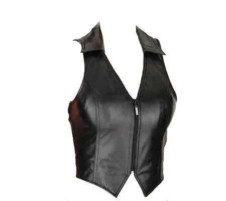 Super Zigzag Women Leather Vests