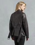 TRIUMPH 2.0 WOMEN BLACK LEATHER JACKET