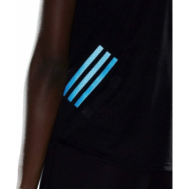 adidas Parley Adizero Womens Running Vest Tank Top - Black