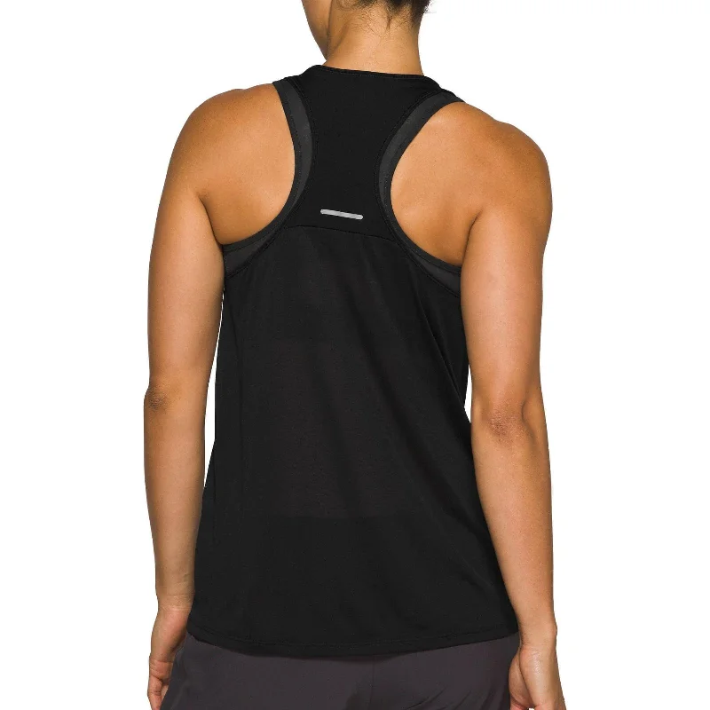 Asics Race Womens Running Vest Tank Top - Black