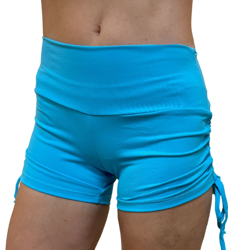 Bia Brazil Activewear Side Tie Shorts SH2473 Turquoise