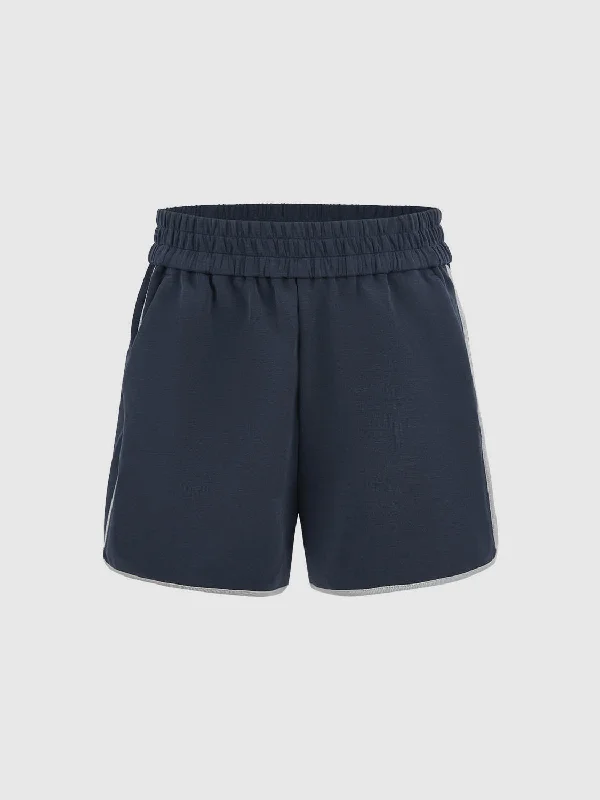 Elastic Waist Shorts