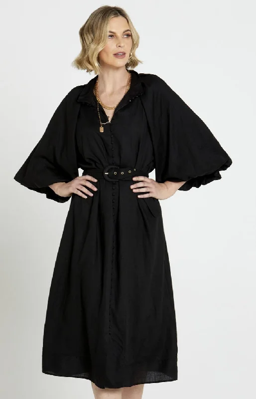 Fate + Becker Lovefool midi shirt dress