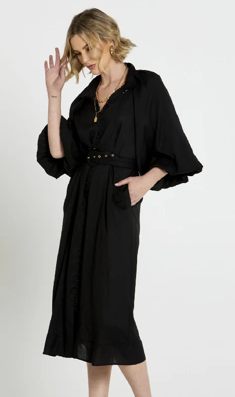 Fate + Becker Lovefool midi shirt dress