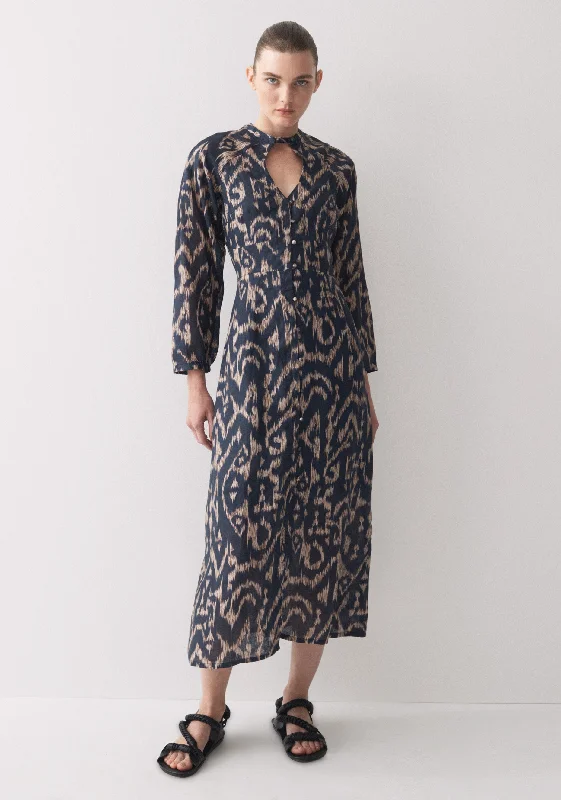 Kenji Linen Dress_Print