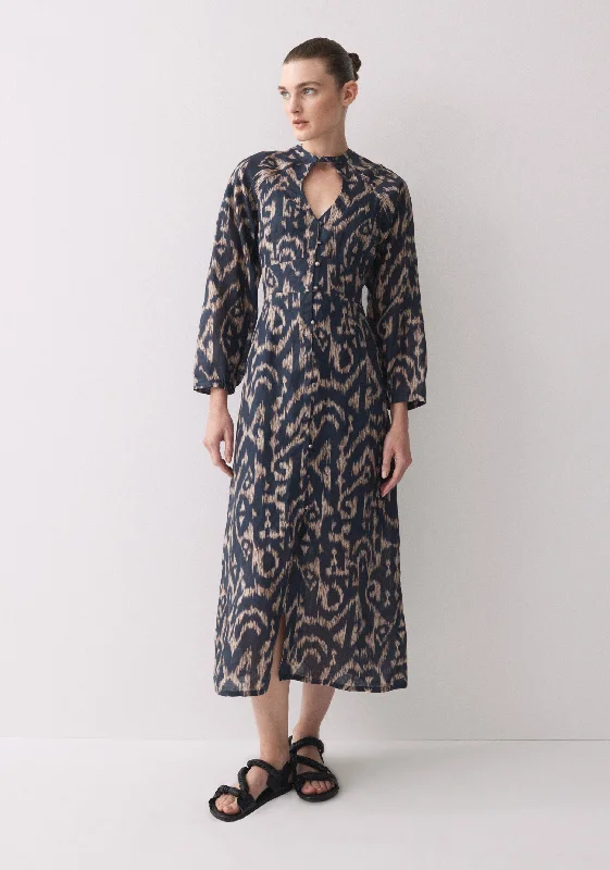 Kenji Linen Dress_Print