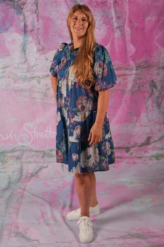 Mad Hatty Dress - Sky Garden | PRE ORDER END AUG