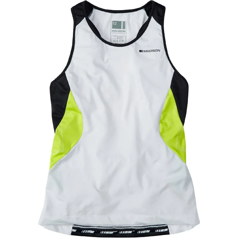 Madison Sportive Sleeveless Womens Cycling Jersey - White