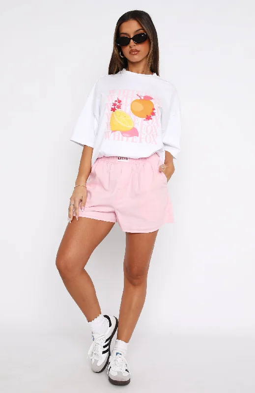 Nothing But Love Shorts Pink