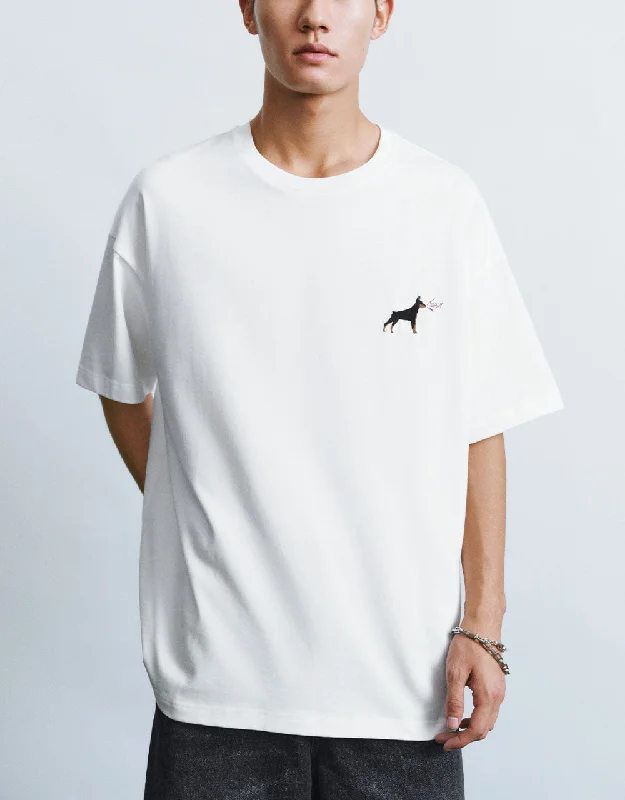 Printed Crew Neck T-Shirt