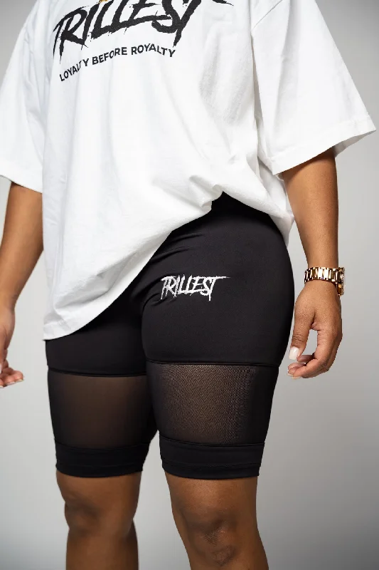 Trillest Biker Shorts - Black