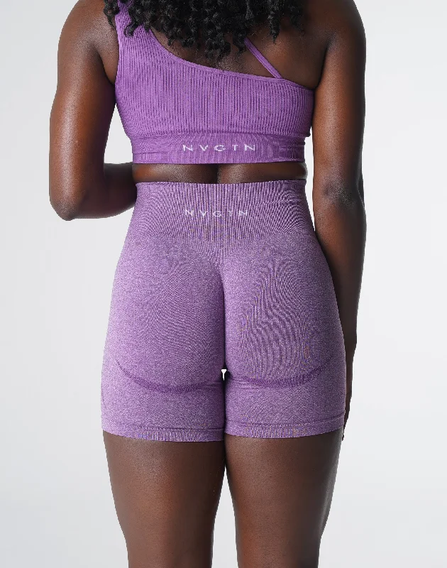 Violet Contour Seamless Shorts