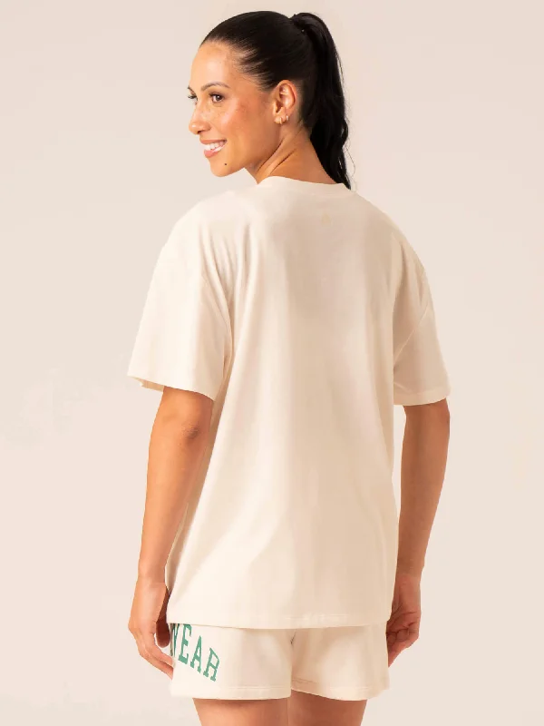 Women's Collegiate T-Shirt - Chalk