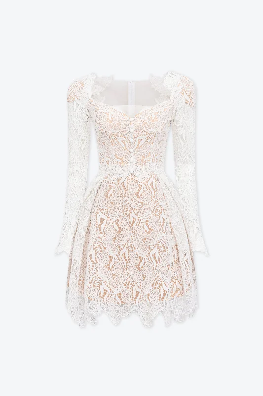 Zulie Lace Mini Dress