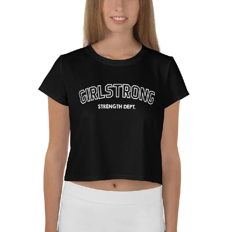 SUPER STRETCH BABY TEE BLACK