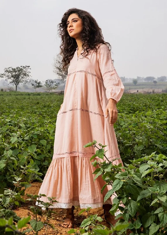 Rose Mulmul maxi dress