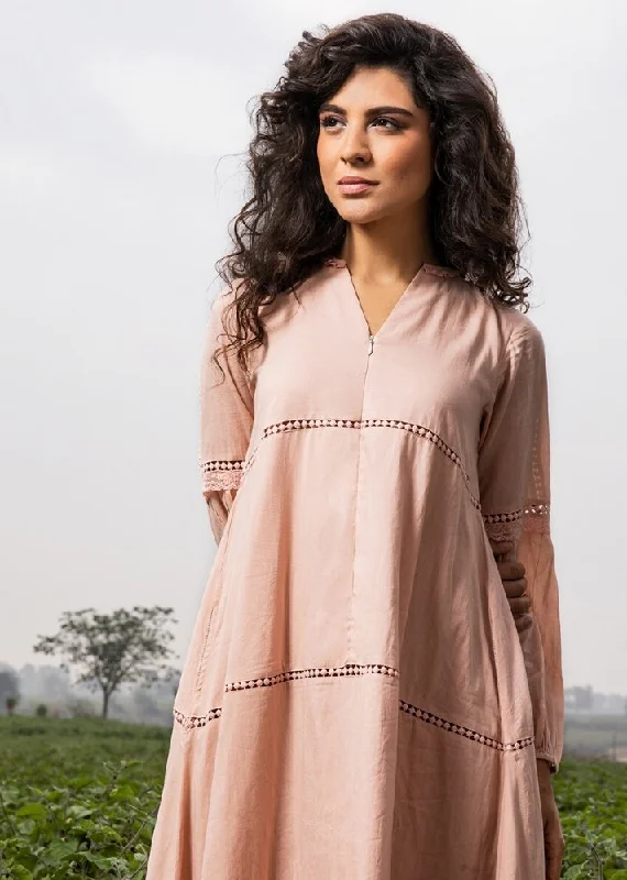 Rose Mulmul maxi dress