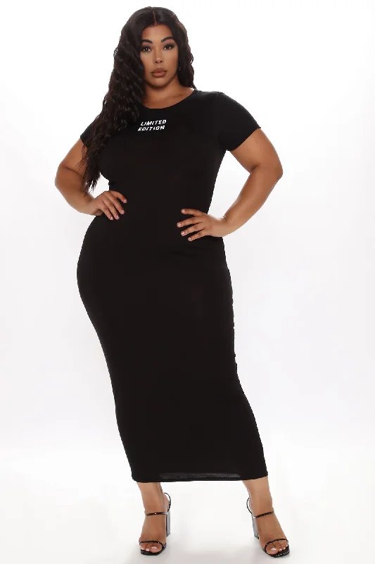 True Facts Maxi Dress - Black